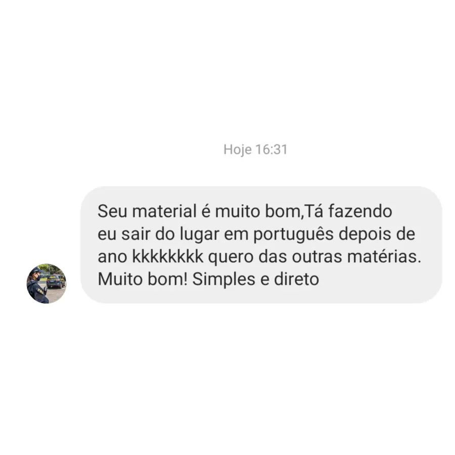 Depoimento real de aluno 4